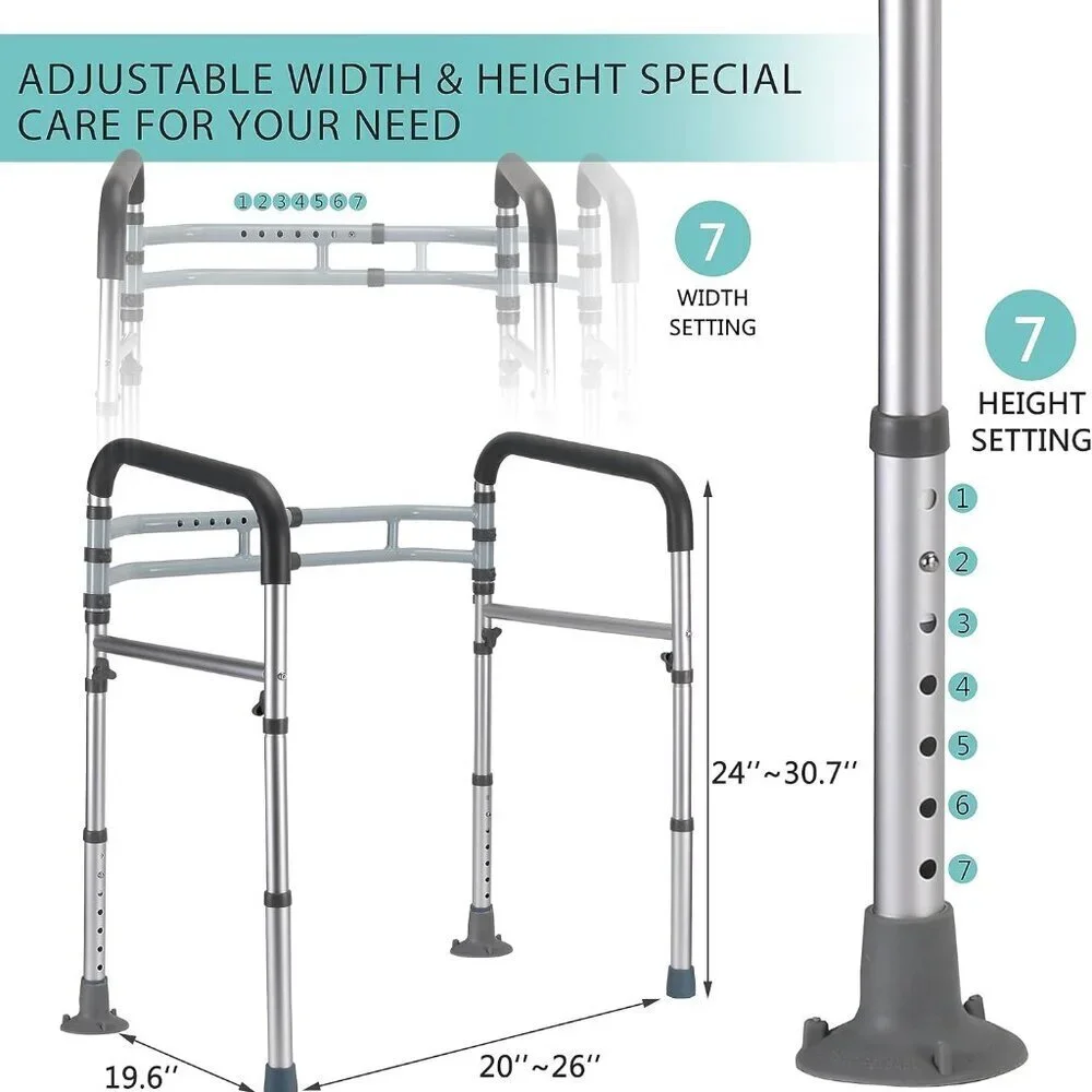 Toilet Safety Rails - Picture 3 of 6